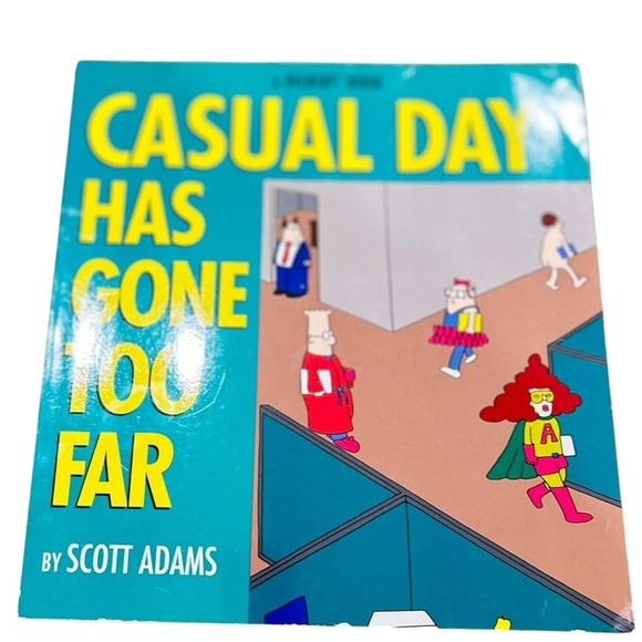 Vintage 90’s Set of 4 Dilbert hardcover first editions(2) & paperback(2) books - Picture 3 of 8